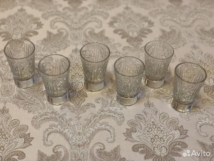 Рюмки хрустальные