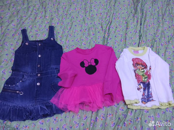Пакет одежды для девочки 100-110
