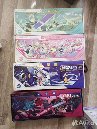 Механическая аниме клавиатура Valkyrie Vk87/VK99