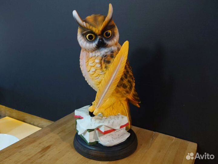 Статуэтка Сова-писатель