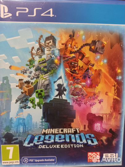 Minecraft legends ps4/ps5 deluxe edition