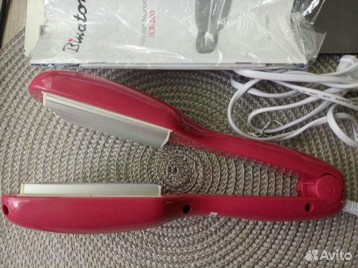 Щипцы-стайлер гофре Binatone для волос