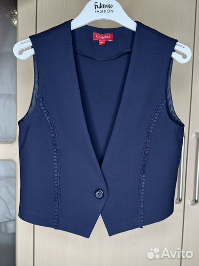 Жилетка для девочки школьная 146