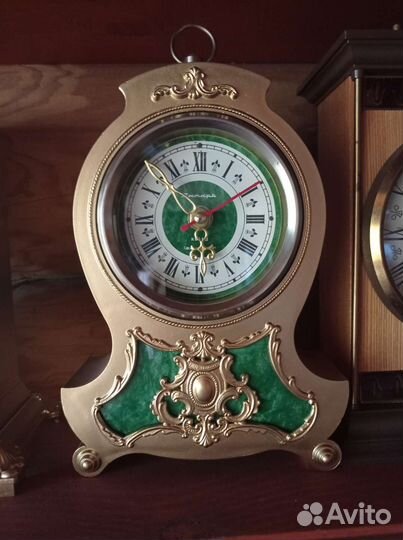 Настольные часы Янтарь, кварц