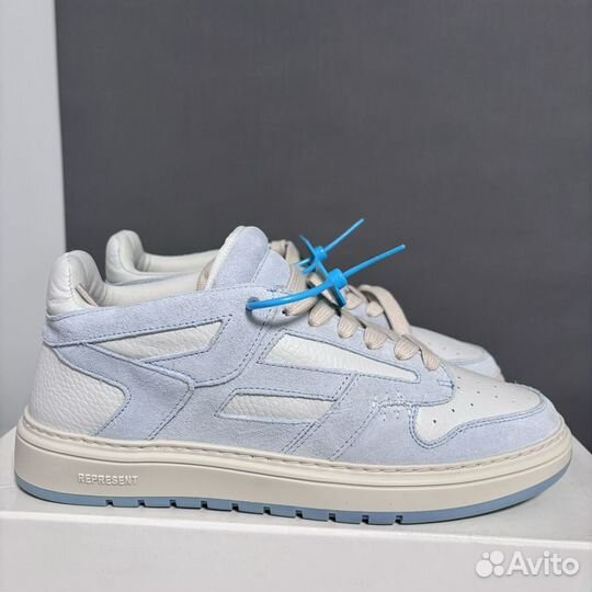 Represent reptor low baby blue кроссовки