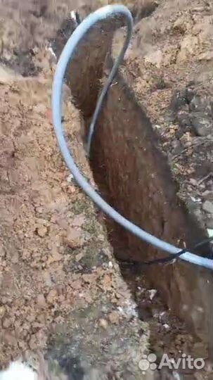 Копка траншей вручную
