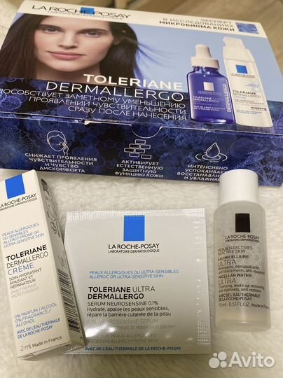 La roche posay набор в фирм. кор. для лица и глаз