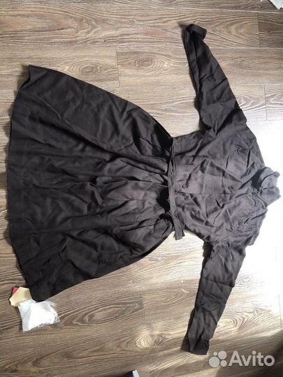 Школьная форма с манжетами, фартук, лента