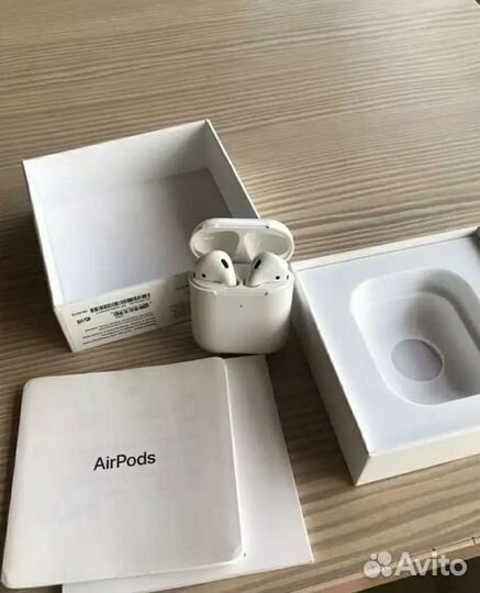 Беспроводные наушники apple airpods 2