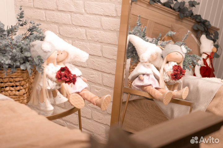 Интерьерная кукла ручной работы