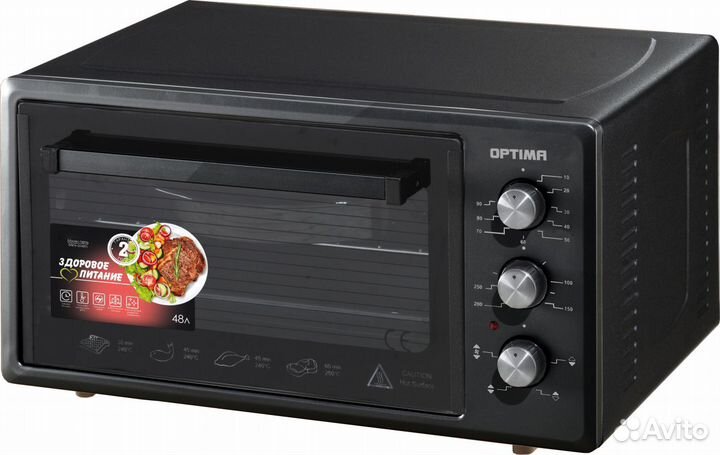 Духовка Optima OFC-48B 48л Конвекция Турция