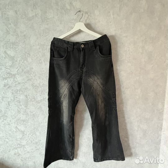 Джинсы клеш opium