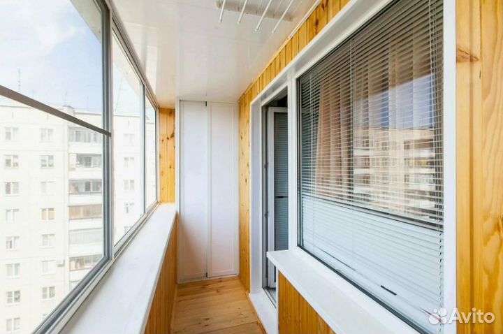 Остекление лоджий от производства. Доставка