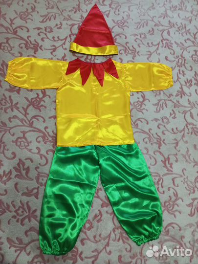 Новогодний костюм Петрушка