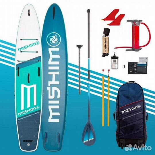 Доска для sup-бординга mishimo voyadger 12.6
