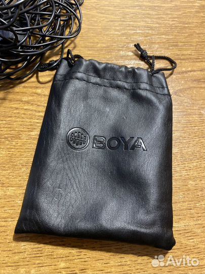 Петличный микрофон boya