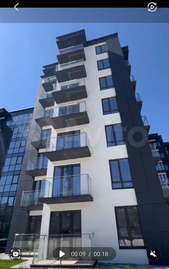 1-к. апартаменты, 29 м², 1/7 эт.