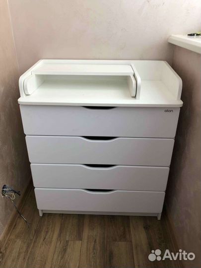 Комод пеленальный в стиле Сканди без ручек