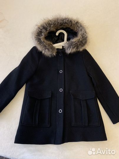 Пальто для девочки zara