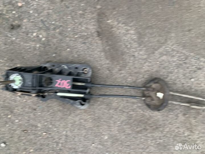 Кулиса с тросиками peugeot 307 до рест МКПП