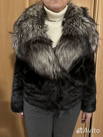 Шуба норковая автоледи