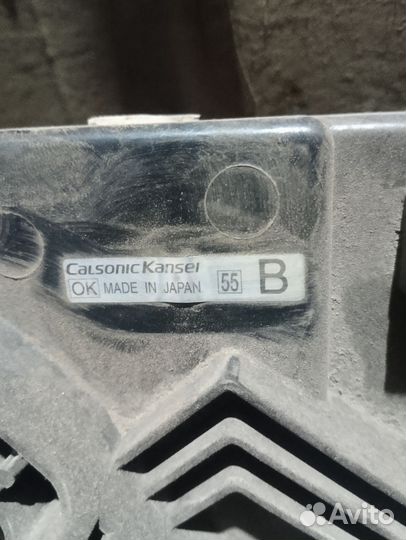 Вентилятор охлаждения радиатора nissan primera