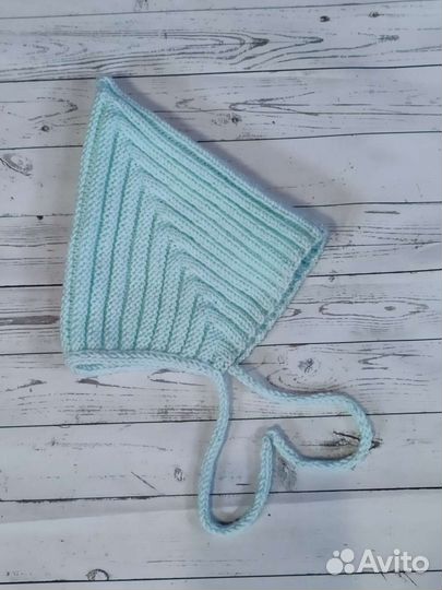 Шапочка чепчик эльф из для новорожденного