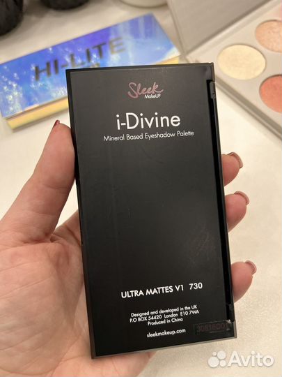 Палетка теней Sleek