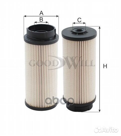 Фильтр топливный iveco daily IV, V FG1088 Goodwill