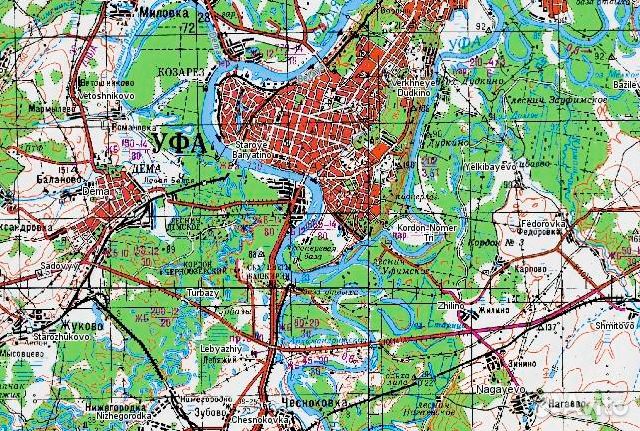 Карты Республики Башкортостан для Garmin