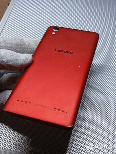 Lenovo A6010 Plus Red. Задняя крышка. Оригинал. Кр