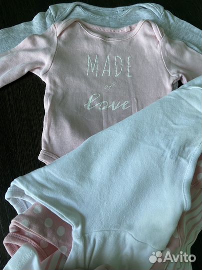 Боди для девочки 68