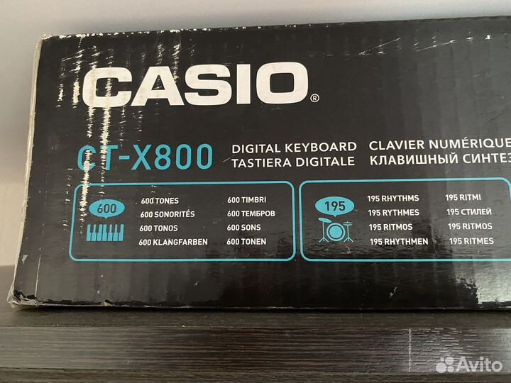 Синтезатор casio