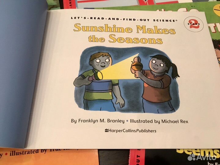 Научно-познавательная серия книг на английском