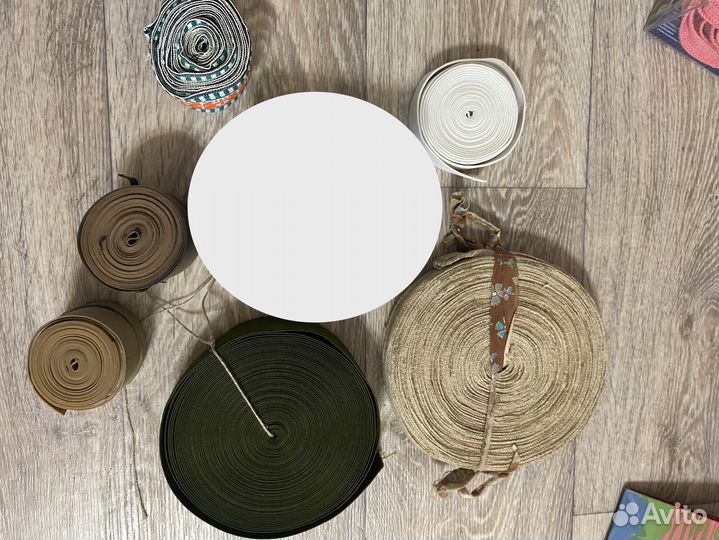 Резинки, тесьма, стропа, молнии СССР