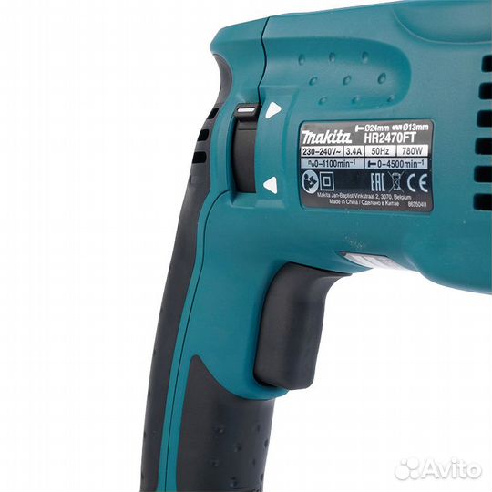 Перфоратор SDS-Plus Makita HR 2470fт, 780Вт, 2.7Дж