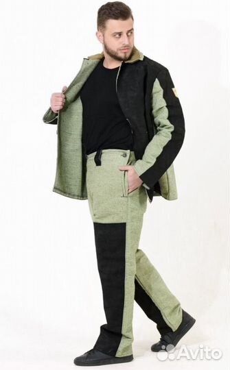 Костюм сварщика со спилком (кожа)