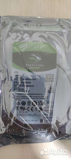 Жесткий диск Seagate 4TB