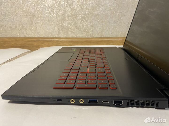 Игровой ноутбук MSI GF75 17.3’’, i7,GeForce 1650Ti
