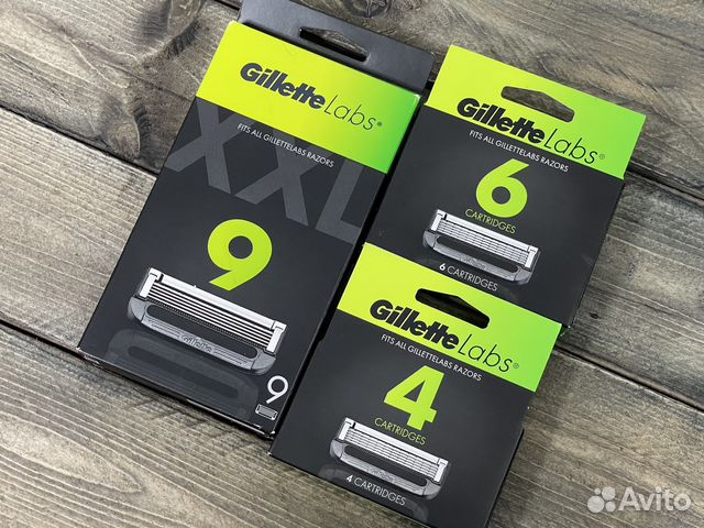 Лезвия Gillette Labs из США