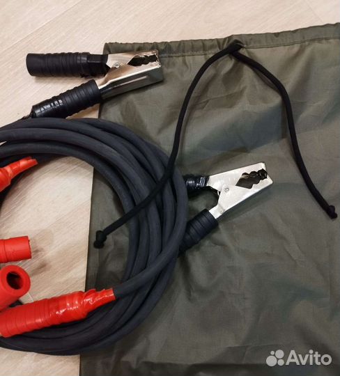 Провода для прикуривания авто, чехол