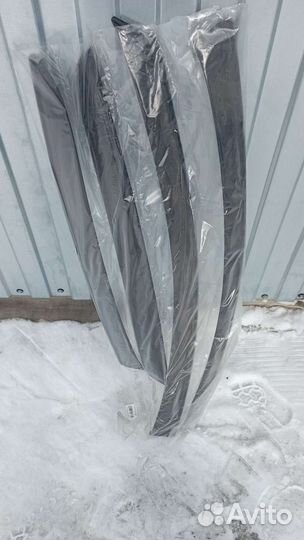 Дефлекторы боковых окон для рено флюенс