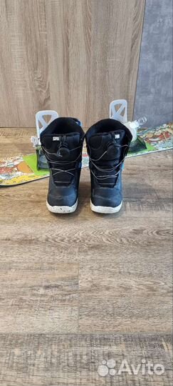 Сноуборд детский burton 100см комплект