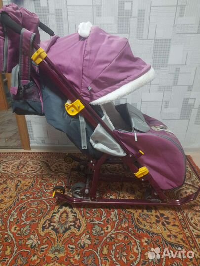 Детские санки коляска бу