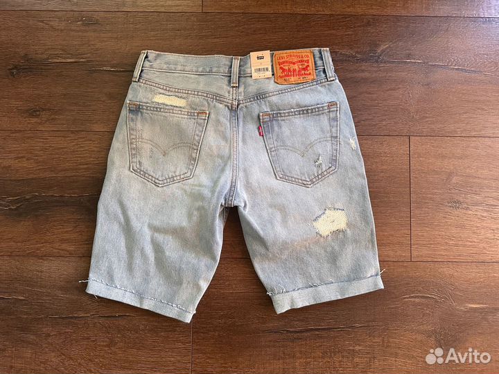 Джинсовые шорты levis, 511, размер 29