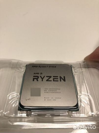 Процессор AMD Ryzen 7 5700X 8 ядер 16 потоков, AM4