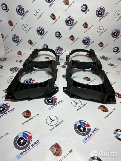 Рамки очки фар BMW E34 рестайлинг