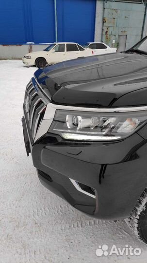 Дефлектор капота Land Cruiser Prado 150 2017, 2018