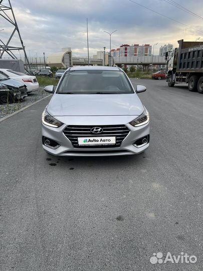 Hyundai Solaris 1.6 AT, 2018, 85 000 км