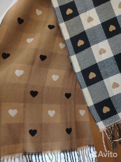 Палантин новый тёплый